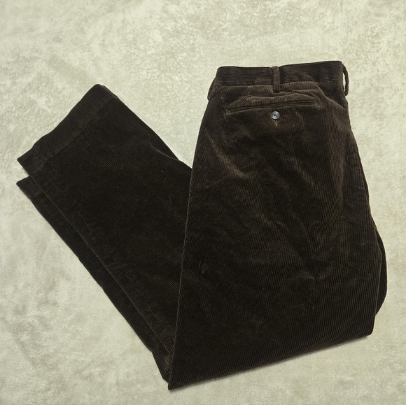Ralph Lauren Other - Vintage Polo Ralph Lauren Dark Brown Corduroy Pants Mens 36×30(29) Classic Fit